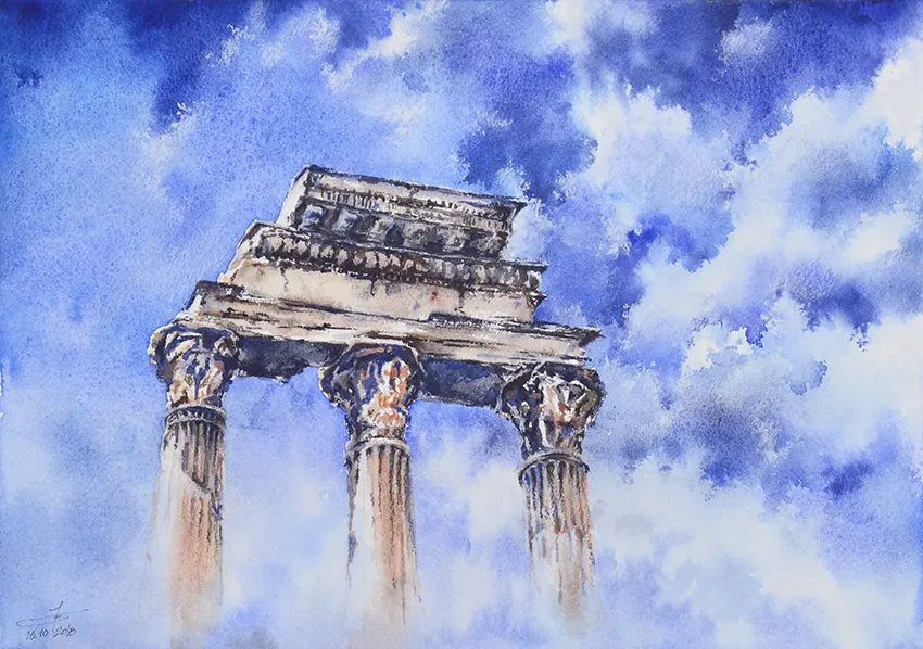 Храм Диоскуров в Риме