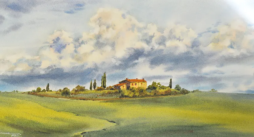 Панорама Тосканы