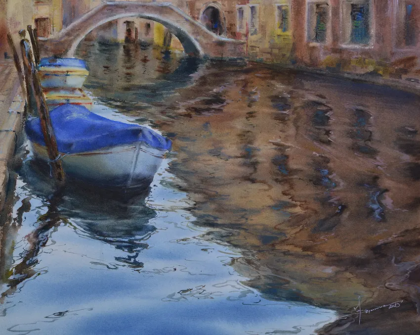 Тихий канал в Венеции