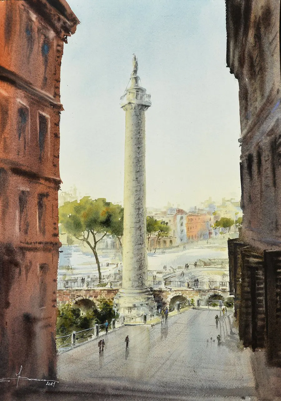 Траянская колонна в Риме